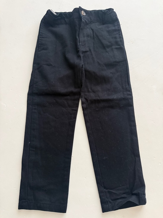 Andy & Evan Other - Andy & Evan Black Straight-Leg Pants Boys 3T